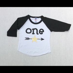 Boys first birthday shirt